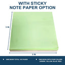 Thank You For Being The Best Teacher - Personalized Sticky Note Pad Holder