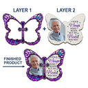 Custom Photo I'm Always With You Memorial - Personalized Custom Shaped Car Visor Clip