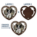 Custom Photo Memorial You Were My Favorite Hello And My Hardest Goodbye - Personalized Custom Shaped Car Visor Clip