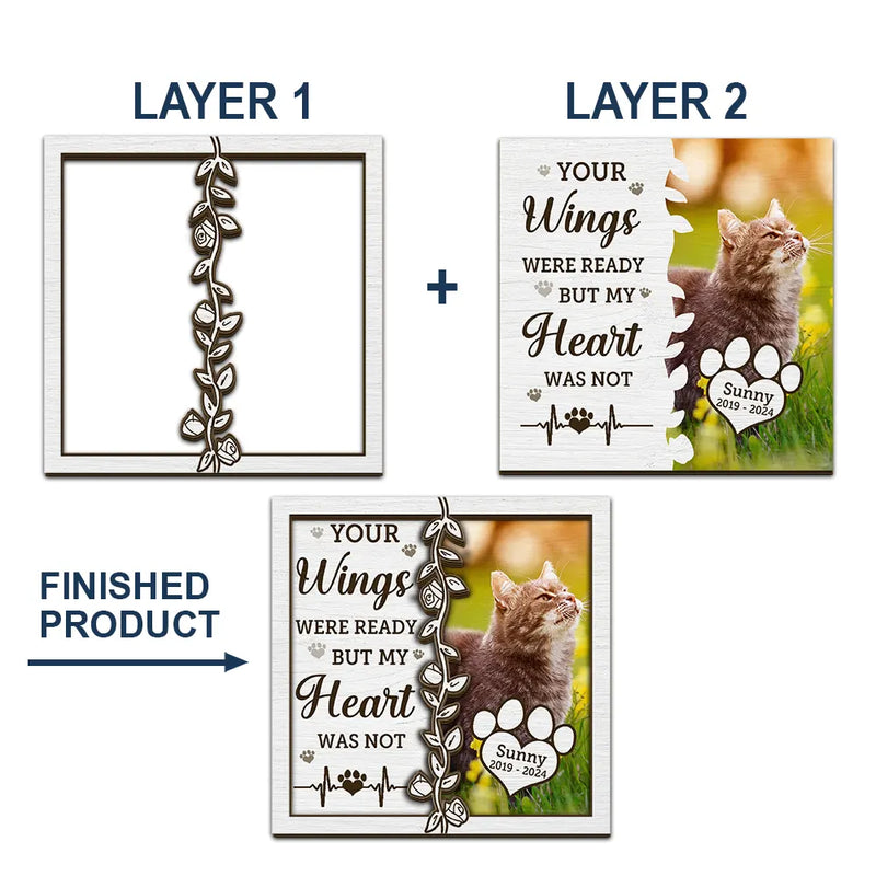 Custom Photo Memorial I Will Carry You With Me - Personalized Custom Shaped Car Visor Clip