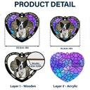 Custom Photo Memorial You Were My Favorite Hello And My Hardest Goodbye - Personalized Window Hanging Suncatcher Ornament