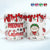 Meowy Catmas Funny Cartoon Cats - 3D Inflated Effect Printed Mug, Personalized White Edge-to-Edge Mug