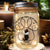Memorial Cat You Left Paw Prints On My Heart - Personalized Mason Jar Light