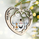 Memorial Dog Cat You Were My Favorite Hello & Hardest Goodbye - Personalized 2-Layered Mix Ornament