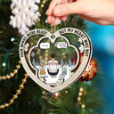 Memorial Dog Cat You Were My Favorite Hello & Hardest Goodbye - Personalized 2-Layered Mix Ornament