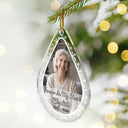 Memorial,Christmas,Custom Photo,Sad - Custom Photo In Loving Memory - Personalized Custom Shaped Acrylic Ornament