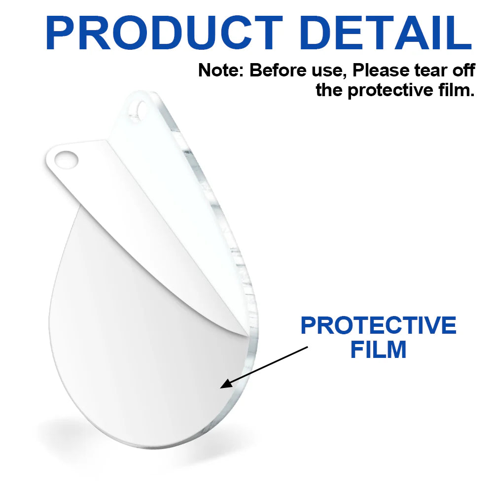 Memorial,Christmas,Custom Photo,Sad - Custom Photo In Loving Memory - Personalized Custom Shaped Acrylic Ornament