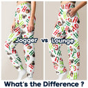 Pet Lovers, Dog Lovers, Cat Lovers - Custom Photo Funny Dog Cat Pet Human Faces Ho Ho Ho Christmas - Personalized Pajama Pants