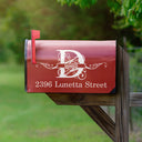 Family - Family Name Monogram - Personalized Mailbox Cover