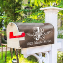 Family - Family Name Monogram - Personalized Mailbox Cover
