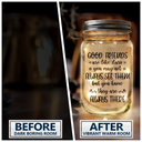 Gift For Bestie, Gift For Sisters, Gift For Women - Besties I Love You To The Moon & Back - Personalized Mason Jar Light