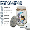 Gift For Bestie, Gift For Sisters, Gift For Women - Besties I Love You To The Moon & Back - Personalized Mason Jar Light