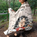 Pet Lovers,Pet Mom,Dog Lovers,Cat Lovers,Happy - My Cat Dog Cuddling Blanket Peeking - Personalized Fleece Blanket, Sherpa Blanket