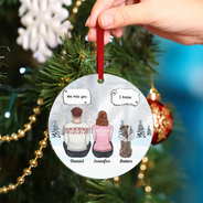 Memorial, Pet Lovers, Dog Lovers, Cat Lovers - I Miss You Memorial Dog Cat - Personalized Custom Shaped Mirror Ornament