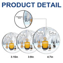 Memorial, Pet Lovers, Dog Lovers, Cat Lovers - I Miss You Memorial Dog Cat - Personalized Custom Shaped Mirror Ornament