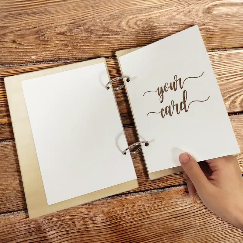 Family - Cards Of Christmas Past Family Crossword Scrabble - Personalized Card Keeper, Card Holder