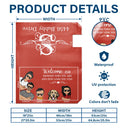 Family, Pet Lovers, Dog Lovers, Cat Lovers - Welcome-ish Depends Who You Are Couples Family Cats Dogs - Personalized Mailbox Cover