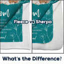 Custom Photo,Gift For Mother,Gift For Grandpa,Gift For Women,Mom - Children,Grandma - Grandkids,Love - Custom Photo Mom Grandma Every Time You Snuggle This Blanket - Personalized Fleece Blanket, Sherpa Blanket