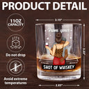 Gift For Couples, Gift For Boyfriend, Gift For Husband - I Met You I Liked You I Love You I'm Keeping You - Personalized Whiskey Glass
