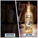 Custom Photo,Memorial,Sad - Custom Photo A Star In The Heavens - Personalized Bottle Light