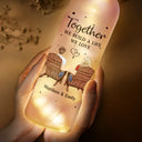 Gift For Couples, Gift For Husband, Gift For Wife, Gift For Boyfriend, Gift For Girlfriend - You & Me We Got This - Personalized Bottle Light