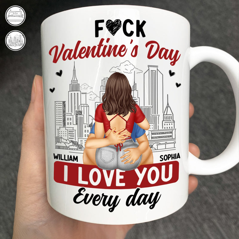 Je t'aime tous les jours - Mug personnalisé