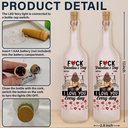 Gift For Couples, Gift For Wife, Gift For Husband, Gift For Boyfriend, Gift For Girlfriend - I Love You Everyday - Personalized Bottle Light
