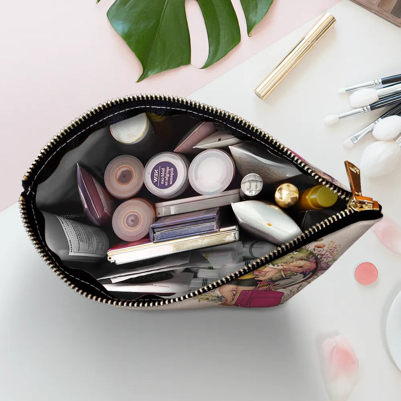Voyagez à travers le monde - Trousse de maquillage personnalisée