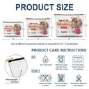 Travel, Gift For Yourself, Gift For Women - Travel The World - Personalized Cosmetic Bag