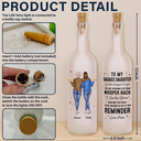 Gift For Daughter,Mom - Daughters (Adult),Happy - My Daughter Whisper Back I Am The Storm - Personalized Bottle Light