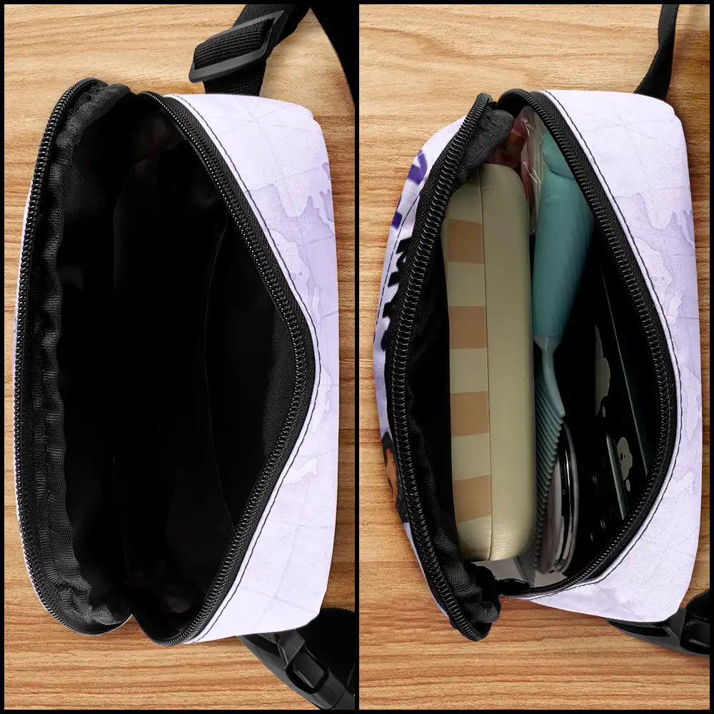 Travel, Gift For Yourself, Gift For Women, Gift For Men - My Adventure Bag - Personalized Crossbody Belt Bag