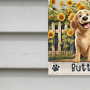 Dog Lovers, Happy - Welcome We Hope You Brought Treats 3D Effect Dogs - Personalized Flag