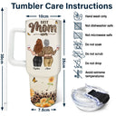 Gift For Mother,Gift For Women,Happy - Best Mom Ever Nutrition Facts - Personalized 40oz Tumbler With Straw