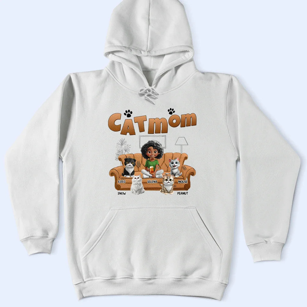 Cat Lovers,Cat Mom,Cat Dad,Gift For Yourself - Catnip Dealer 3D Effect Cats - Personalized T Shirt