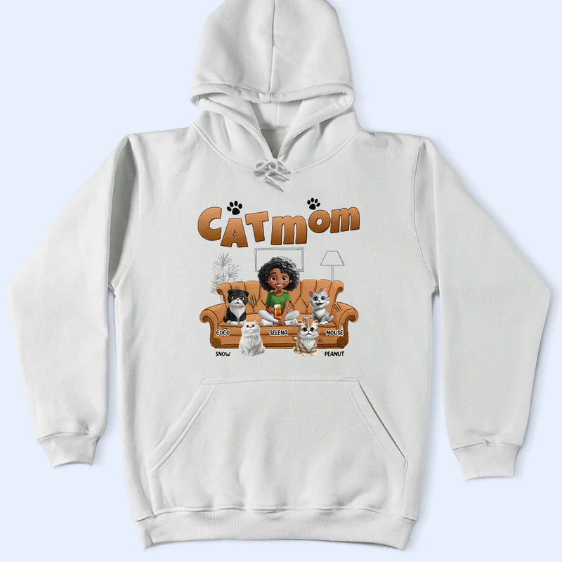 Cat Lovers,Cat Mom,Cat Dad,Gift For Yourself - Catnip Dealer 3D Effect Cats - Personalized T Shirt
