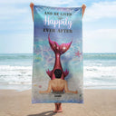 Some Girls Are Just Born With The Ocean In Their Souls - Birthday Gift For BFF, Besties, Beach, Mermaid Lovers - Personalized Custom Beach Towel