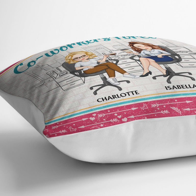Best Team Forever - Gift For Colleagues And Best Friends - Personalized Custom Pillow