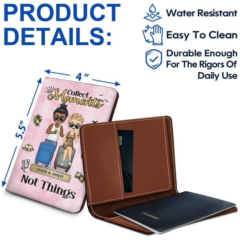 You Are My Adventure Always And Forever - Birthday Gift For Couple, Family, Travel, Vacation Lovers - Personalized Custom Passport Cover, Passport Holder