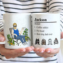 Self Definition For Men, For Women, For Pet Lovers - Gift For Dad, Grandpa, Gift For Yourself - Personalized Custom Mug