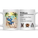 Self Definition For Men, For Women, For Pet Lovers - Gift For Dad, Grandpa, Gift For Yourself - Personalized Custom Mug