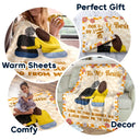 A Hug From Me To You Sister Bestie - Personalized Fleece Blanket, Sherpa Blanket