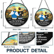 I'm Always With You Memorial - Personalized Stained Glass Window Hanging Suncatcher