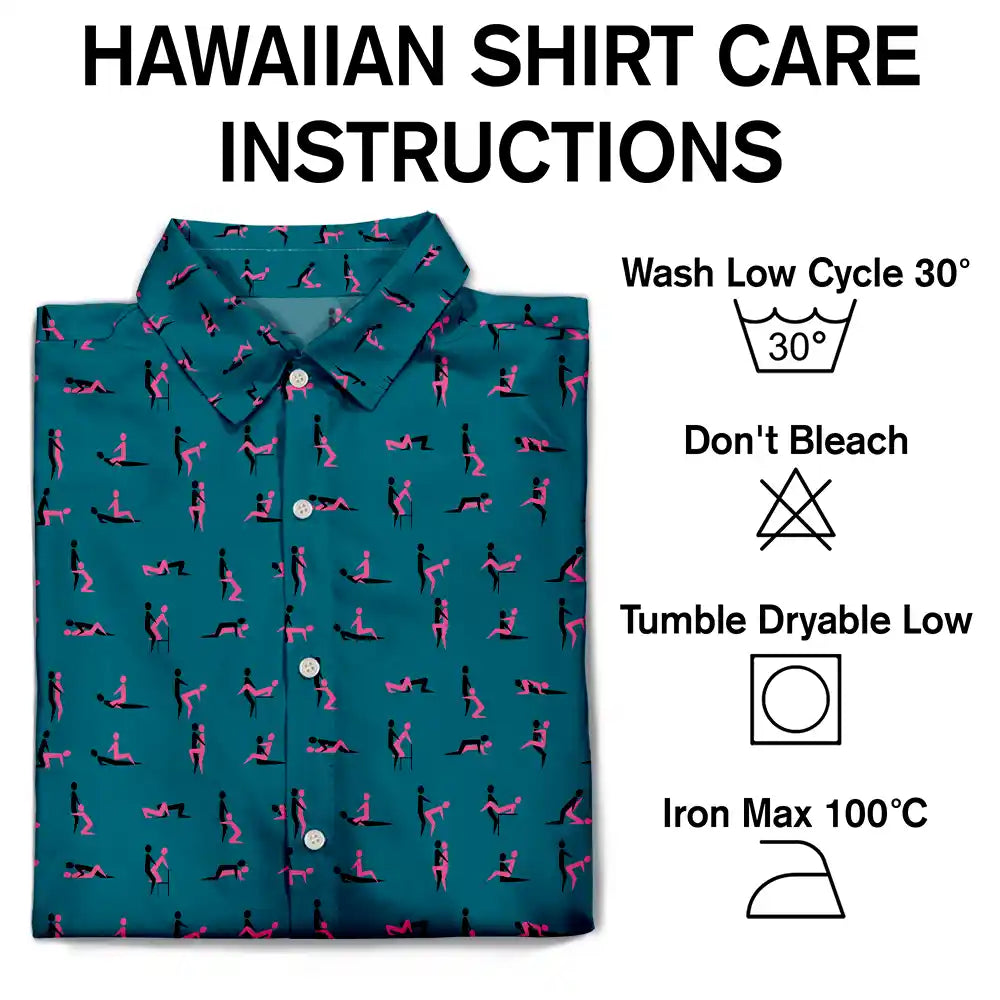 Gift For Husband,Gift For Boyfriend,Funny,Independence Day,Icon - Husband Summer Vibe Hidden Funny Naughty Pattern - Personalized Hawaiian Shirt