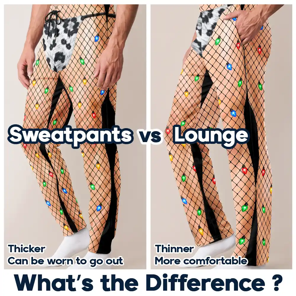 Christmas,Gift For Men,Gift For Yourself,Gifts For Him,Humorous,Icon,Top Market - Funny Christmas Gift For Husband Boyfriend Brother - Personalized Fishnet Tights Pajama Pants