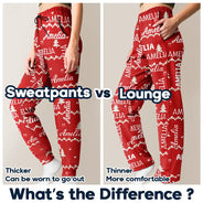 Christmas,Custom Text,Family,Happy,Top Market - Matching Christmas Gift For Family - Personalized Names Pajama Pants