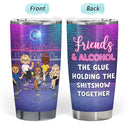 Best Friends We’re Not Sugar & Spice - Gift For BFF Besties, Colleagues & Siblings - Personalized Custom Tumbler