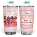 Family Like Mother Like Daughter - Gift For Mom & Daughters - Personalized Custom Tumbler