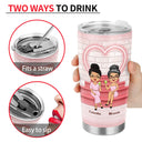 Family Like Mother Like Daughter - Gift For Mom & Daughters - Personalized Custom Tumbler