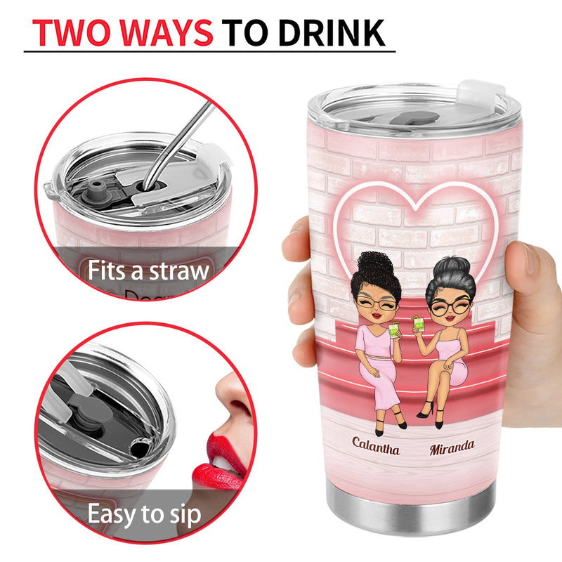 Family Like Mother Like Daughter - Gift For Mom & Daughters - Personalized Custom Tumbler