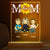 We Love You Sunshine - Mother Gift, Mom Gift - Personalized Custom 3D Led Light Wooden Base